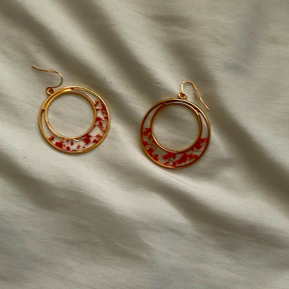 cute resin earrings